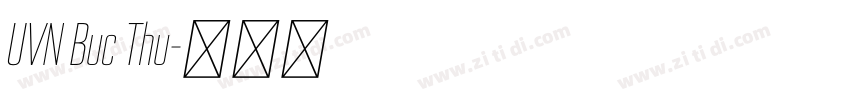 UVN Buc Thu字体转换